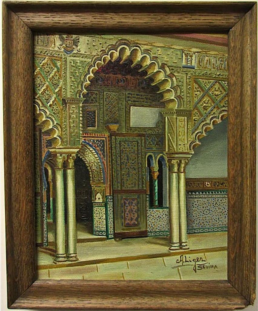 A. Liger - The Entrance To A Moorish Palace