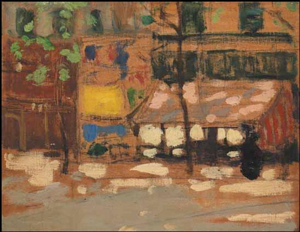 James Wilson Morrice (1865-1924) - Café - Paris