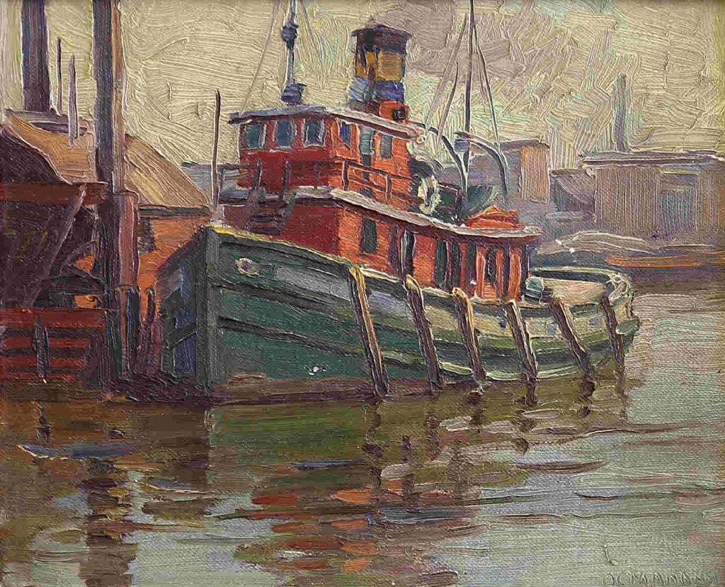 Orval Clinton Madden (1892-1971) - Tug Boat, St. Lawrence River