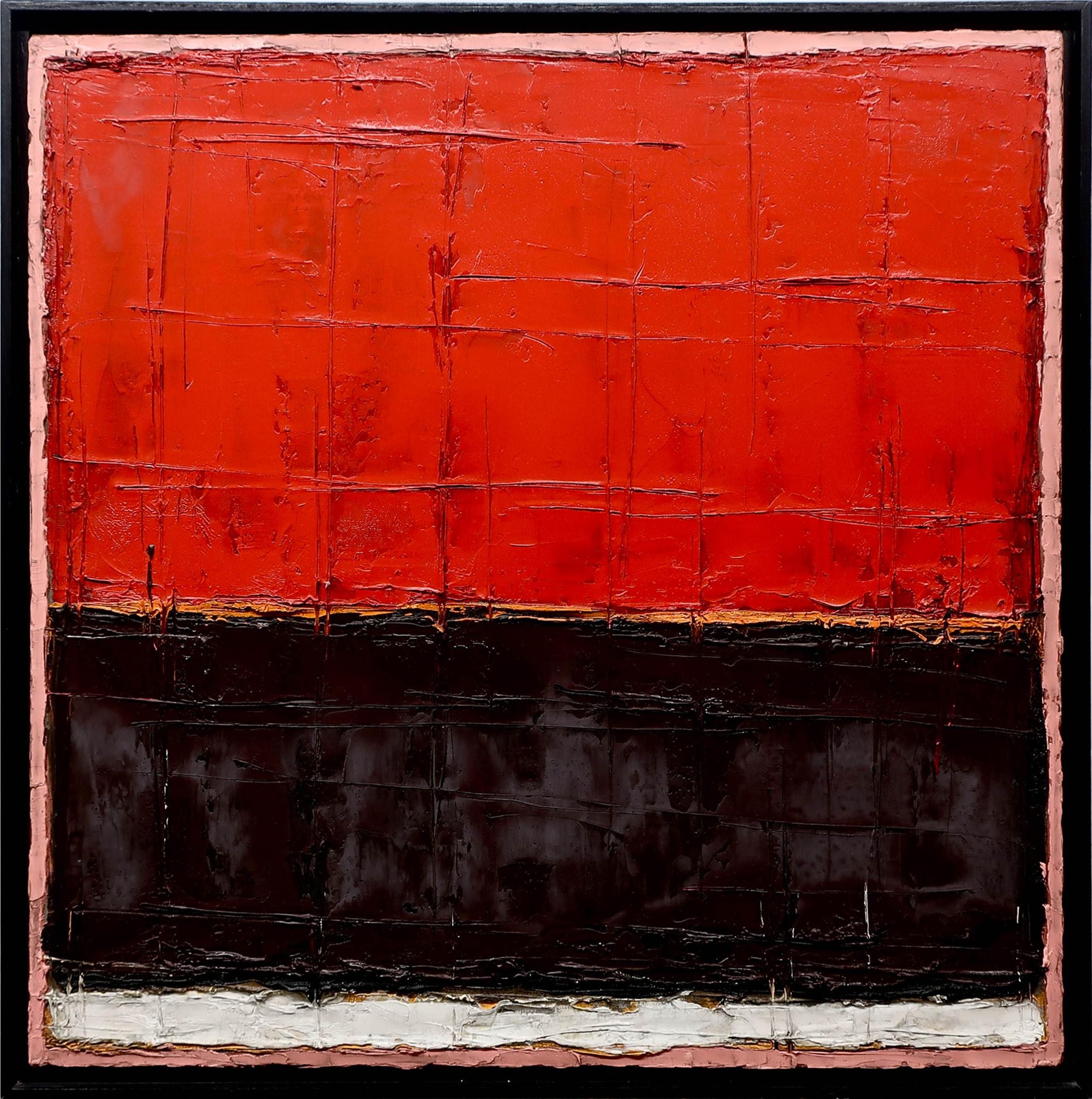 Dominik Sokolowski (1976) - Untitled (Composition - Red And Black)