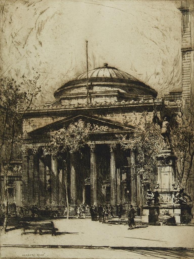 Herbert Raine (1875-1951) - Place des Armes