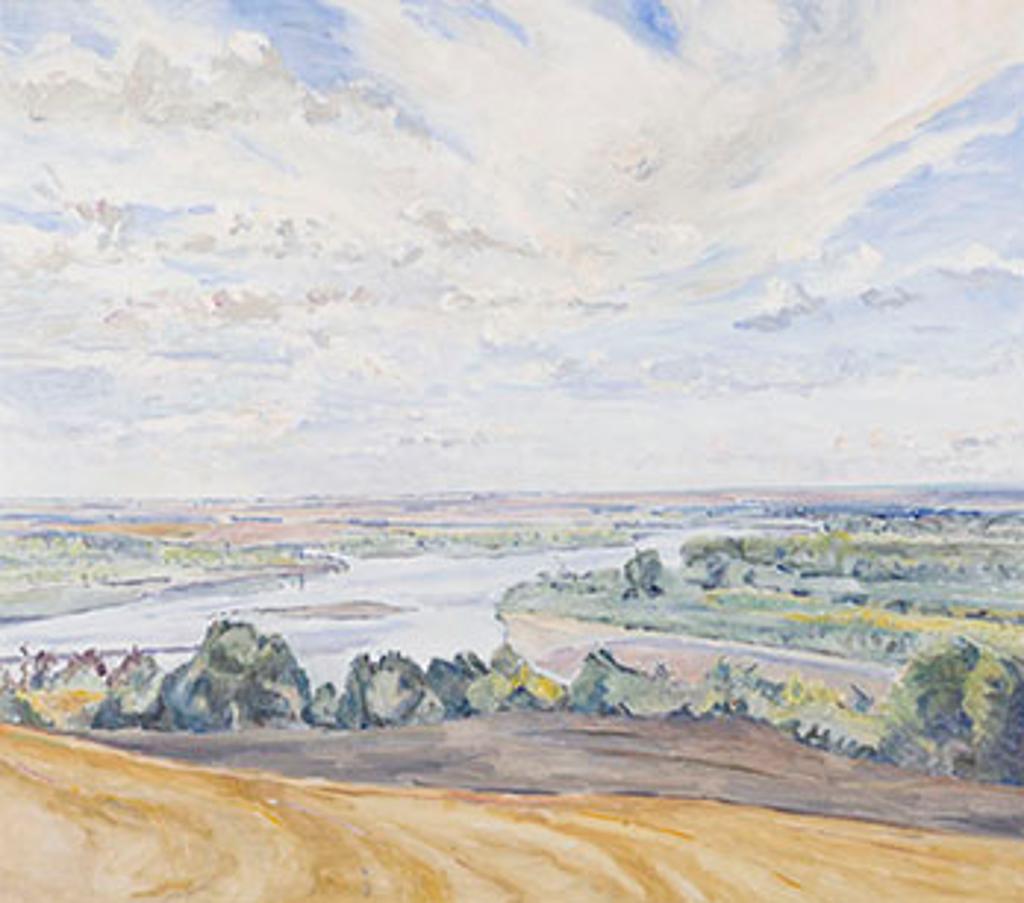Dorothy Elsie Knowles (1927-2001) - The North Saskatchewan River