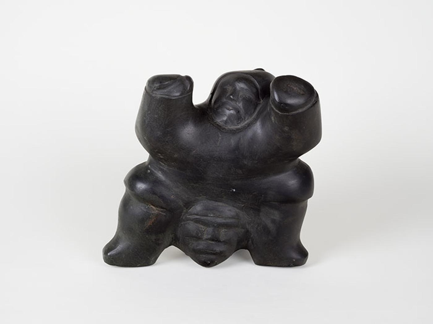 David Ekoota Ikutaaq (1929-1984) - Two Headed Spirit
