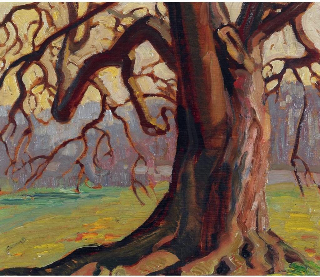 Doris Jean McCarthy (1910-2010) - Old Tree Study, 1936