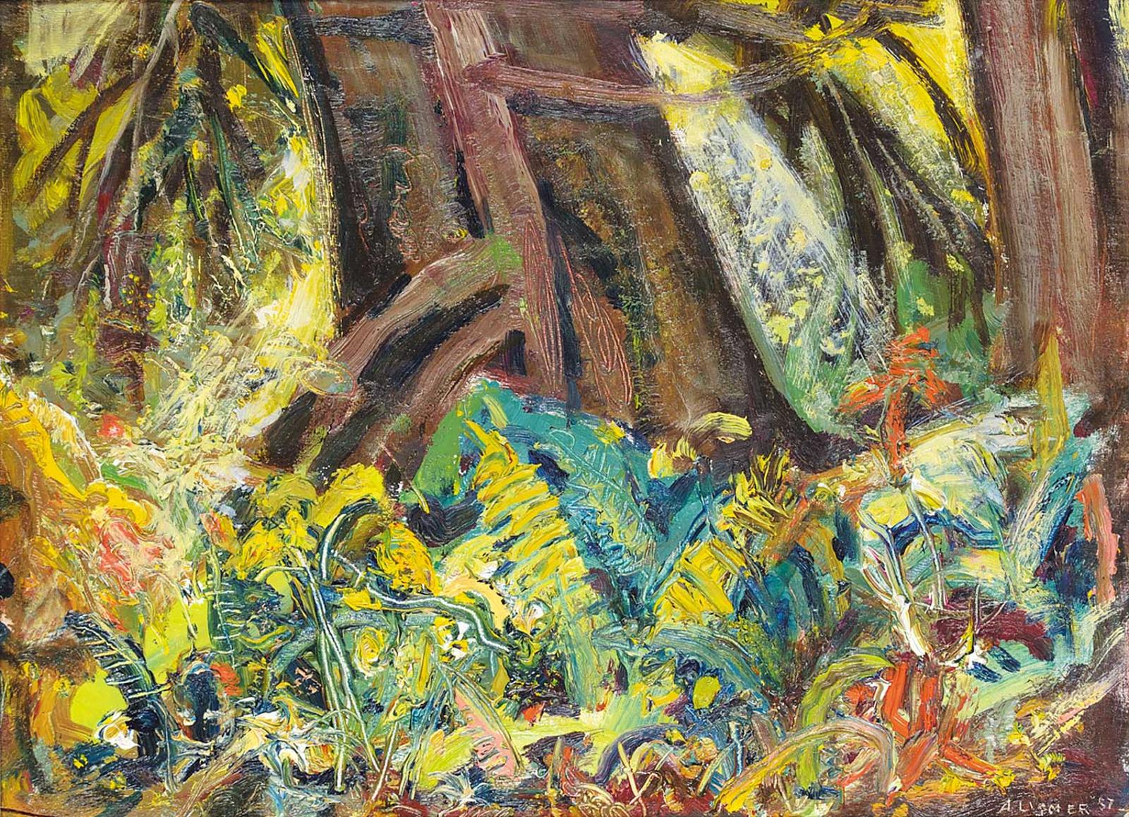 Arthur Lismer (1885-1969) - Untitled - Forest Floor