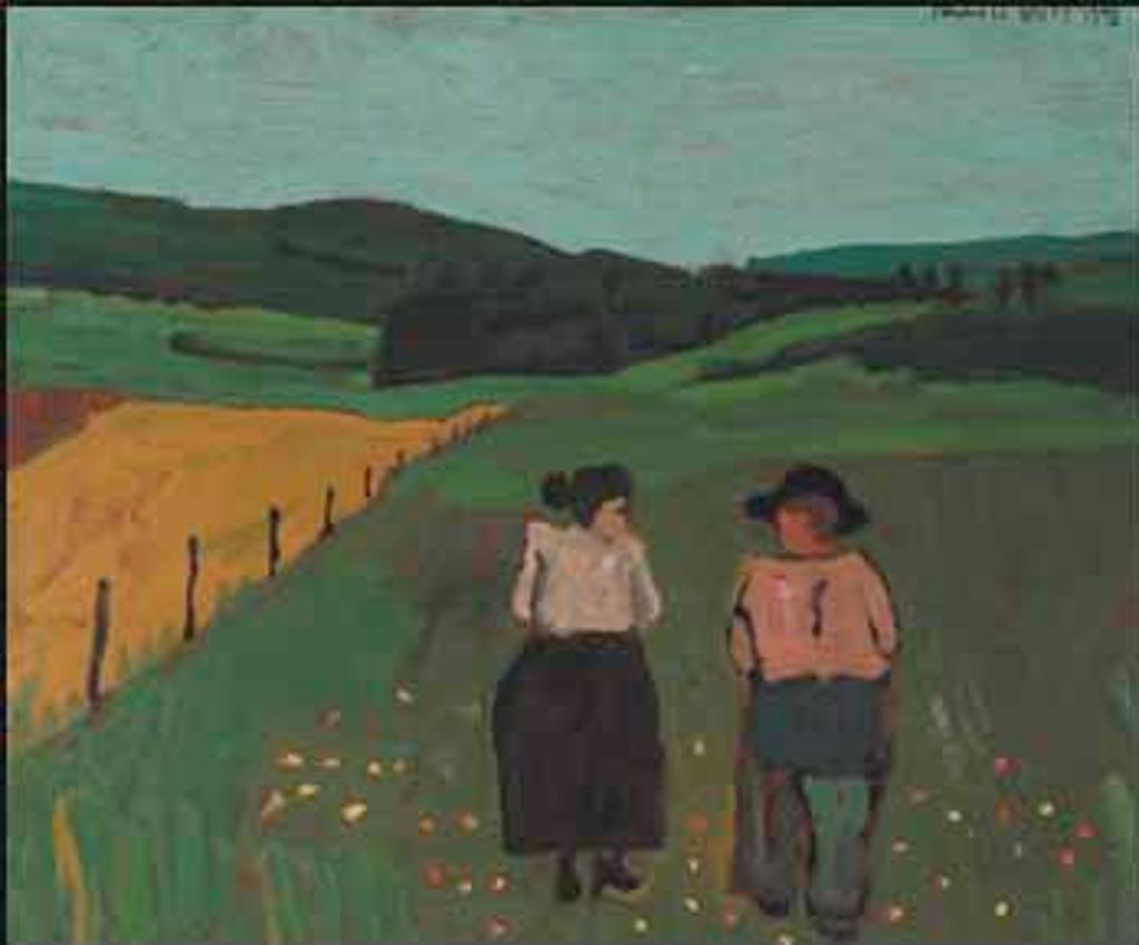 Maxwell Bennett Bates (1906-1980) - Spring Landscape