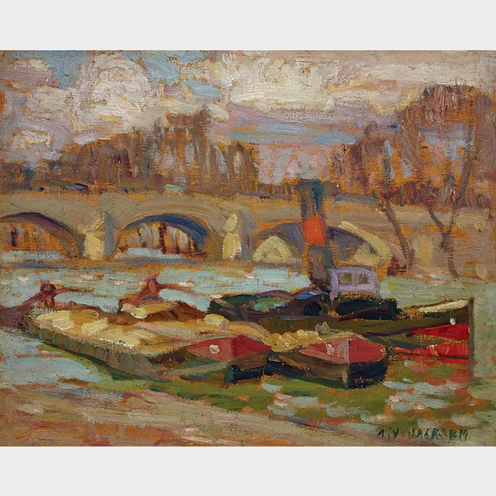 Alexander Young (A. Y.) Jackson (1882-1974) - Pont Royal, Paris