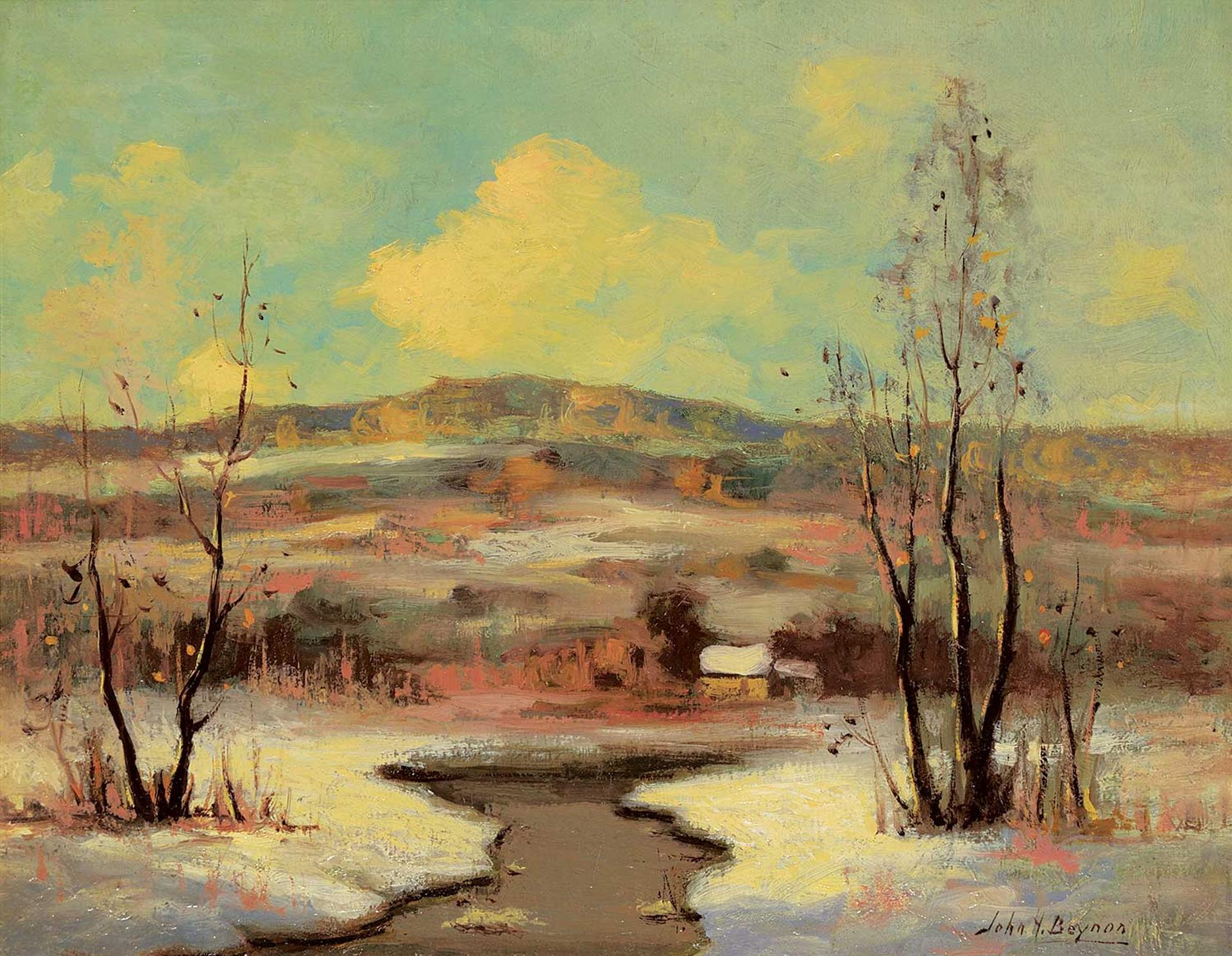 John Hubert Beynon (1890-1970) - Untitled - Spring Thaw