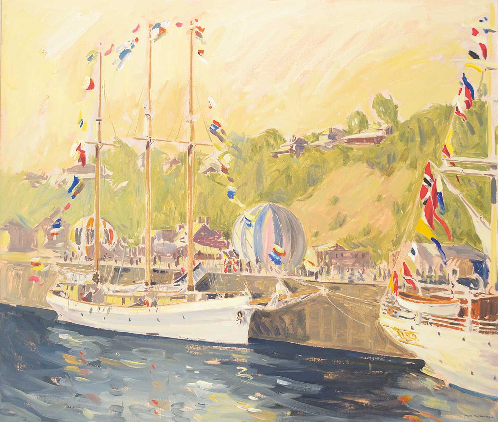 Arto Yuzbasiyan (1948) - Empire Sandy with Norwegian Ship