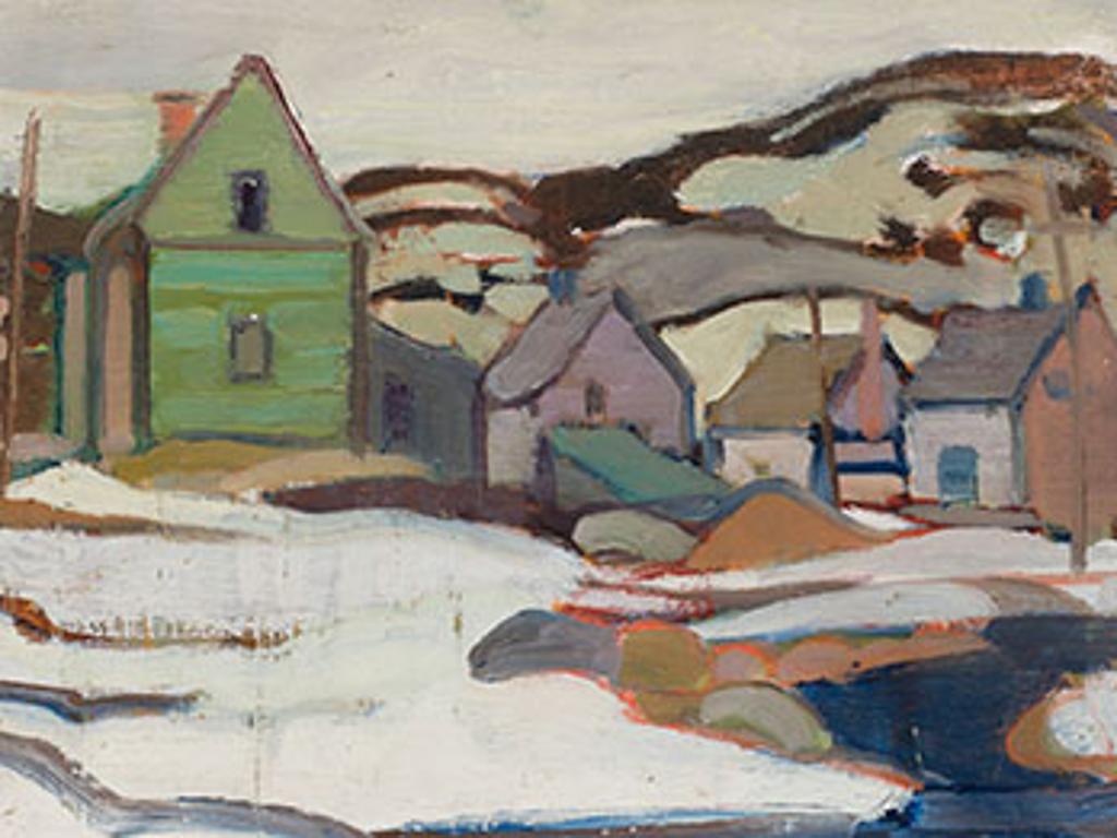 Anne (Annie) Douglas Savage (1896-1971) - Village in Winter