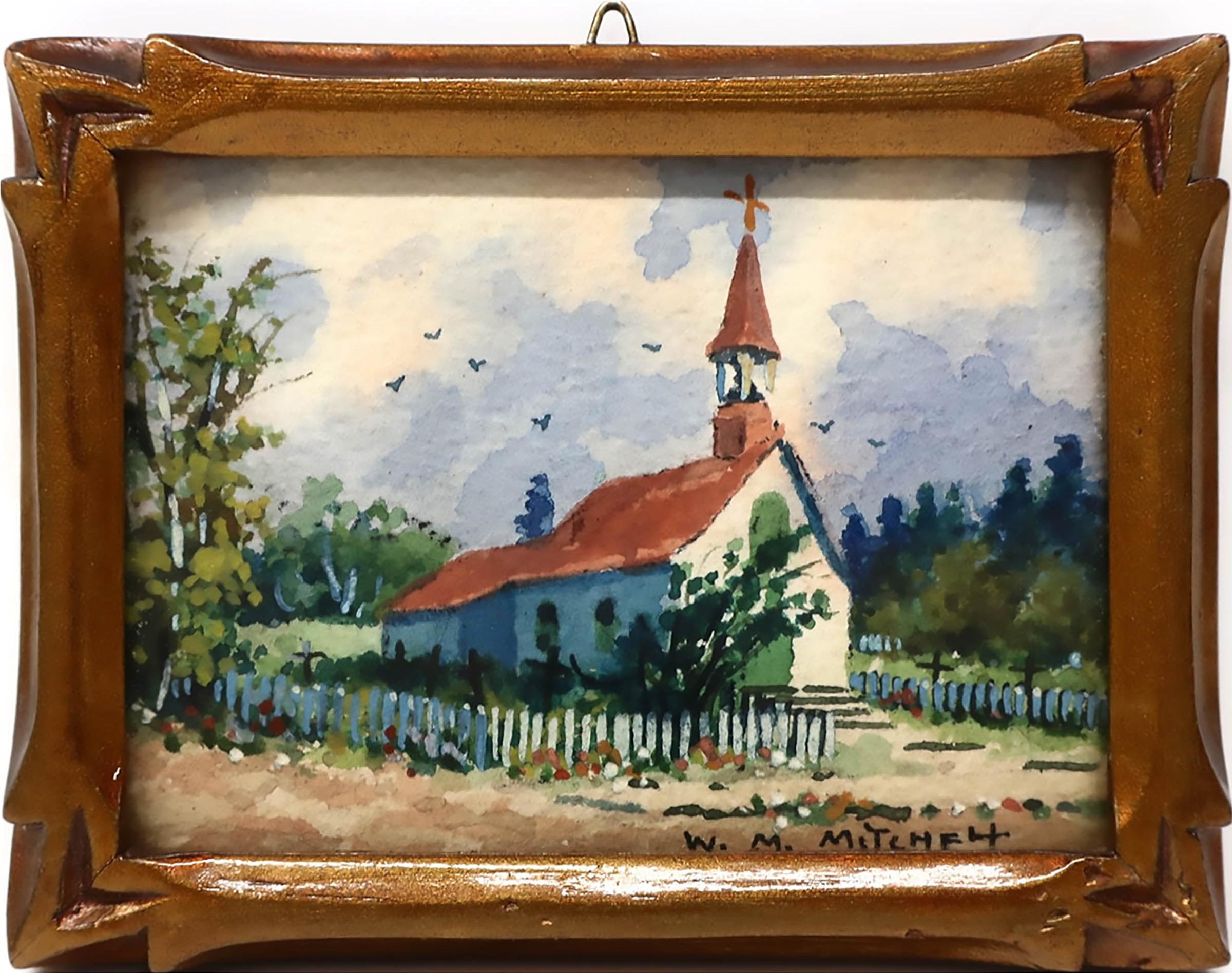 Willard Morse Mitchell (1879-1955) - The Indian Church, Tadoussac, P.Q.