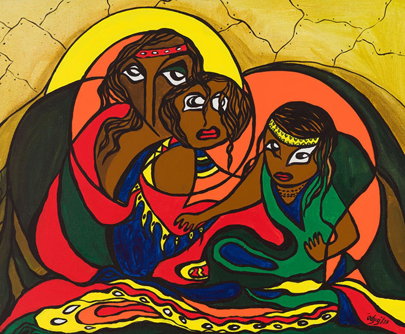 Daphne Odjig (1919-2016) - Untitled
