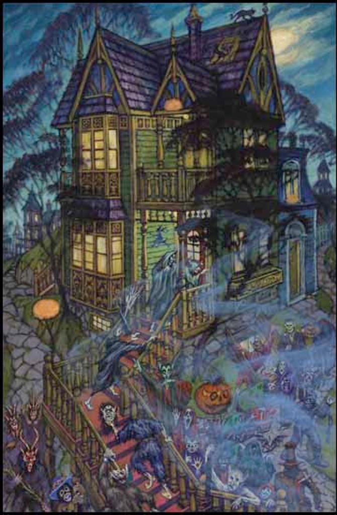 Paul Alexander Goranson (1911-2002) - Haunted House
