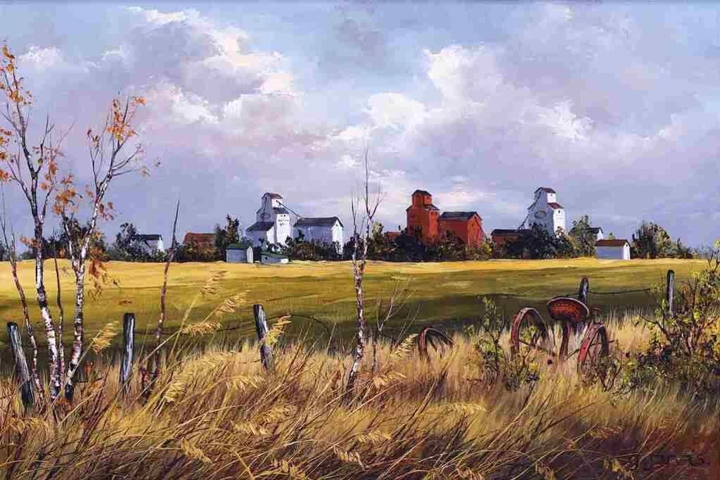 Georgia Jarvis (1944-1990) - A Western Landscape