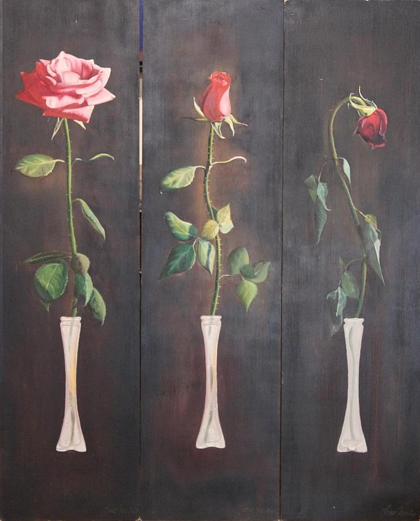 James Knowles (1958) - Untitled (three roses)