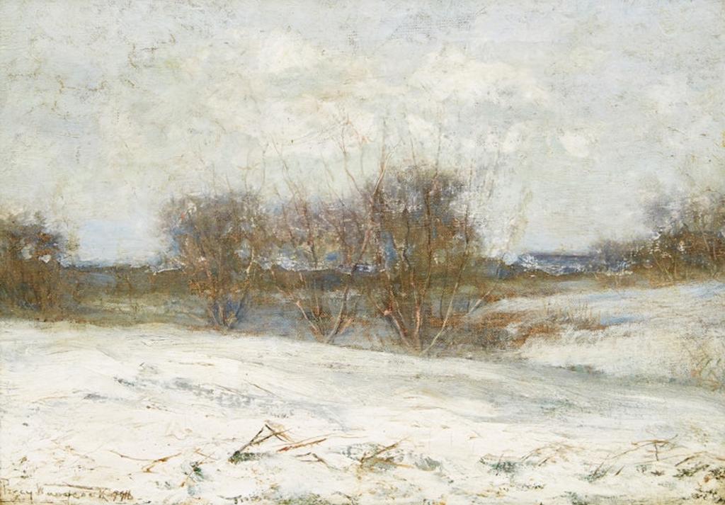 Percy Franklin Woodcock (1855-1936) - Study of View from Montreal
