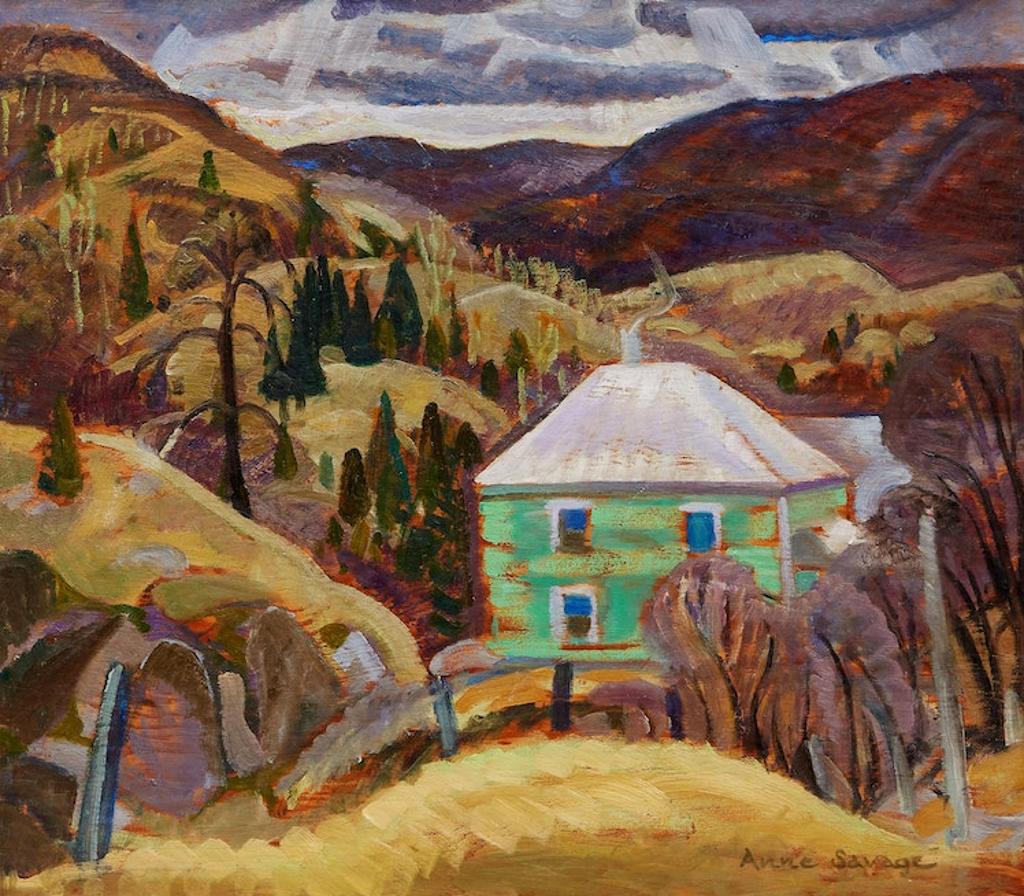Anne (Annie) Douglas Savage (1896-1971) - House in the Hills / Hills & Trees