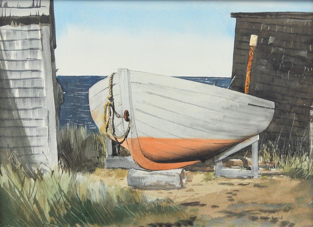 Jack Henry Reid (1925-2009) - The Old Wooden Boat