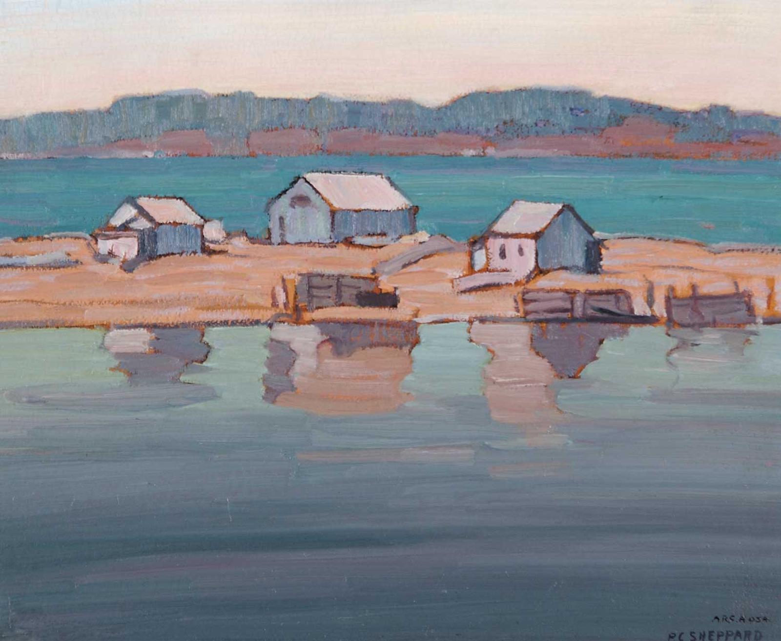 Peter Clapham (P.C.) Sheppard (1882-1965) - Dark Harbour, Grand Manan