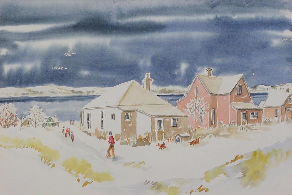 Janet Mitchell (1915-1998) - Last Cottage On The Left