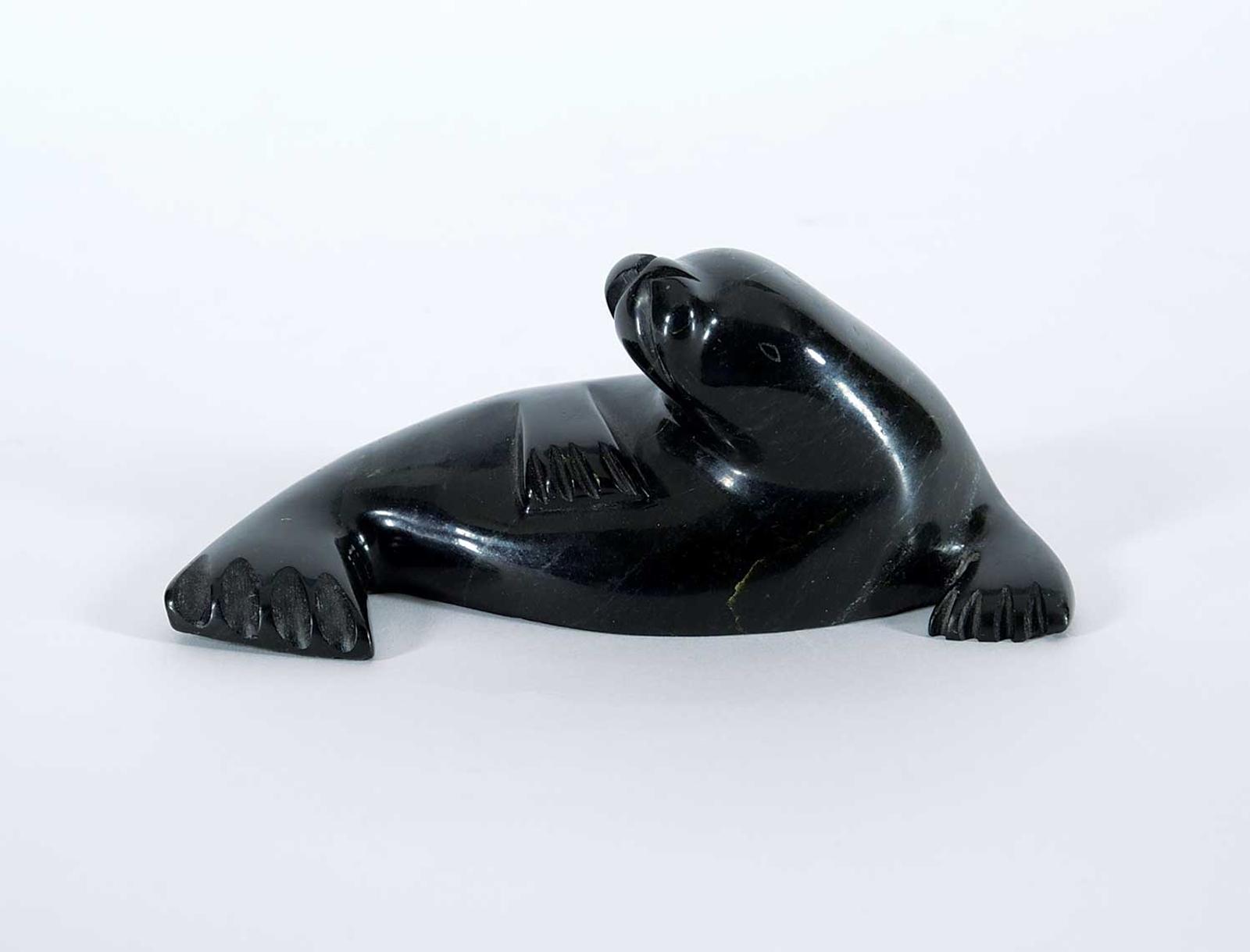 School [Barnabus Arnasungaaq] Inuit - Basking Seal