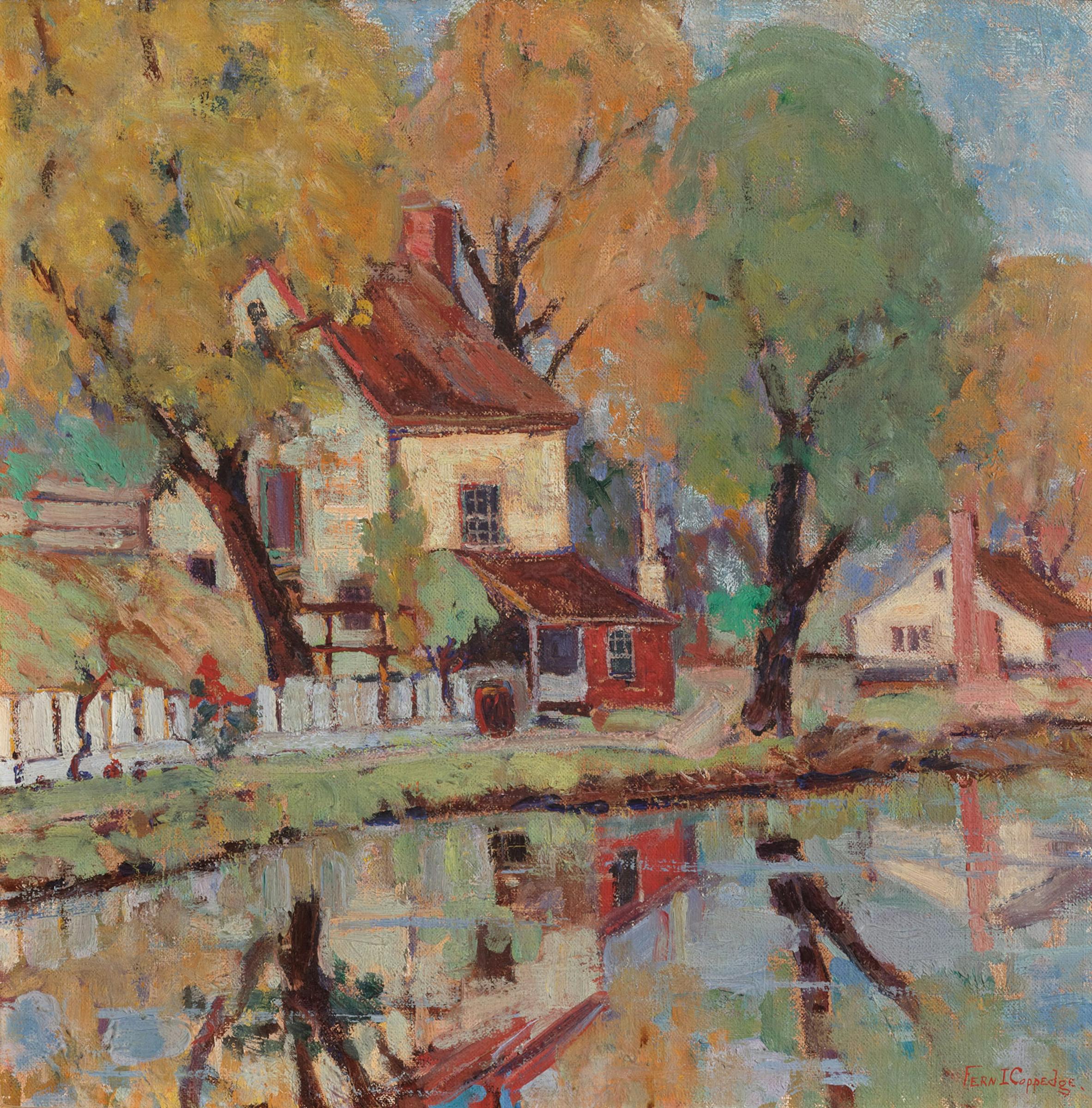 Fern Isabel Coppedge (1883-1951) - Autumn Scene