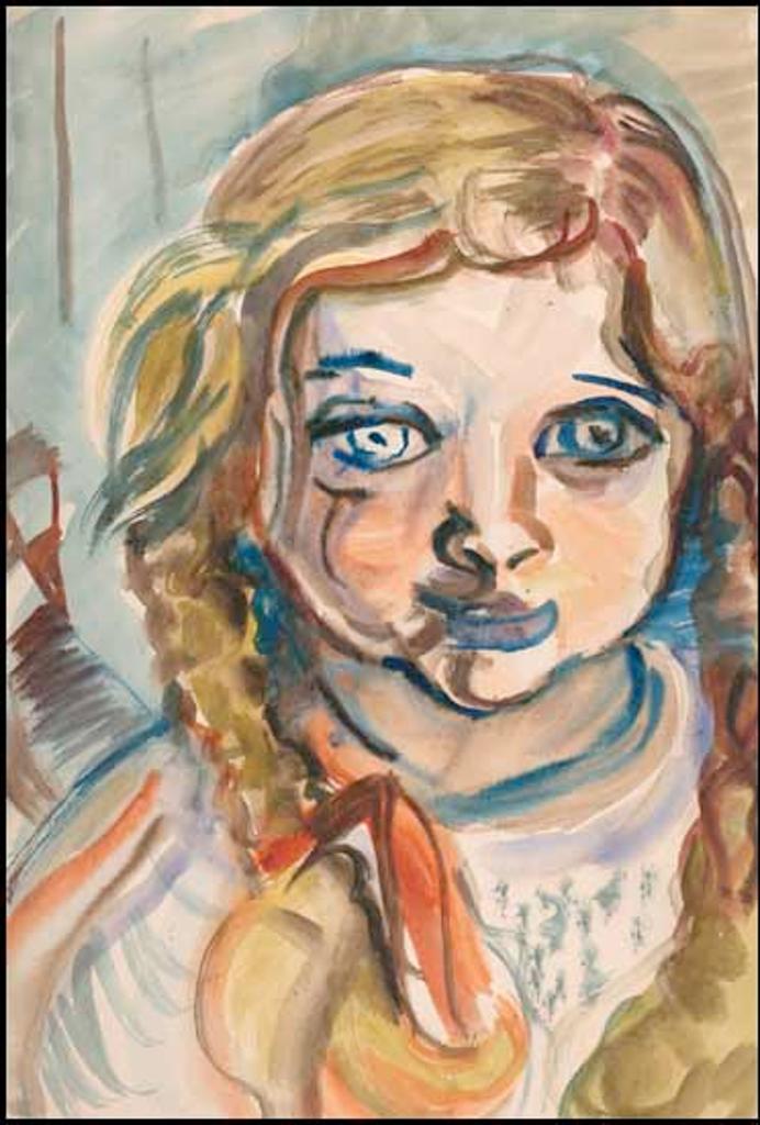 Pegi Margaret Kathleen Nicol MacLeod (1904-1949) - Portrait of the Artist's Daughter