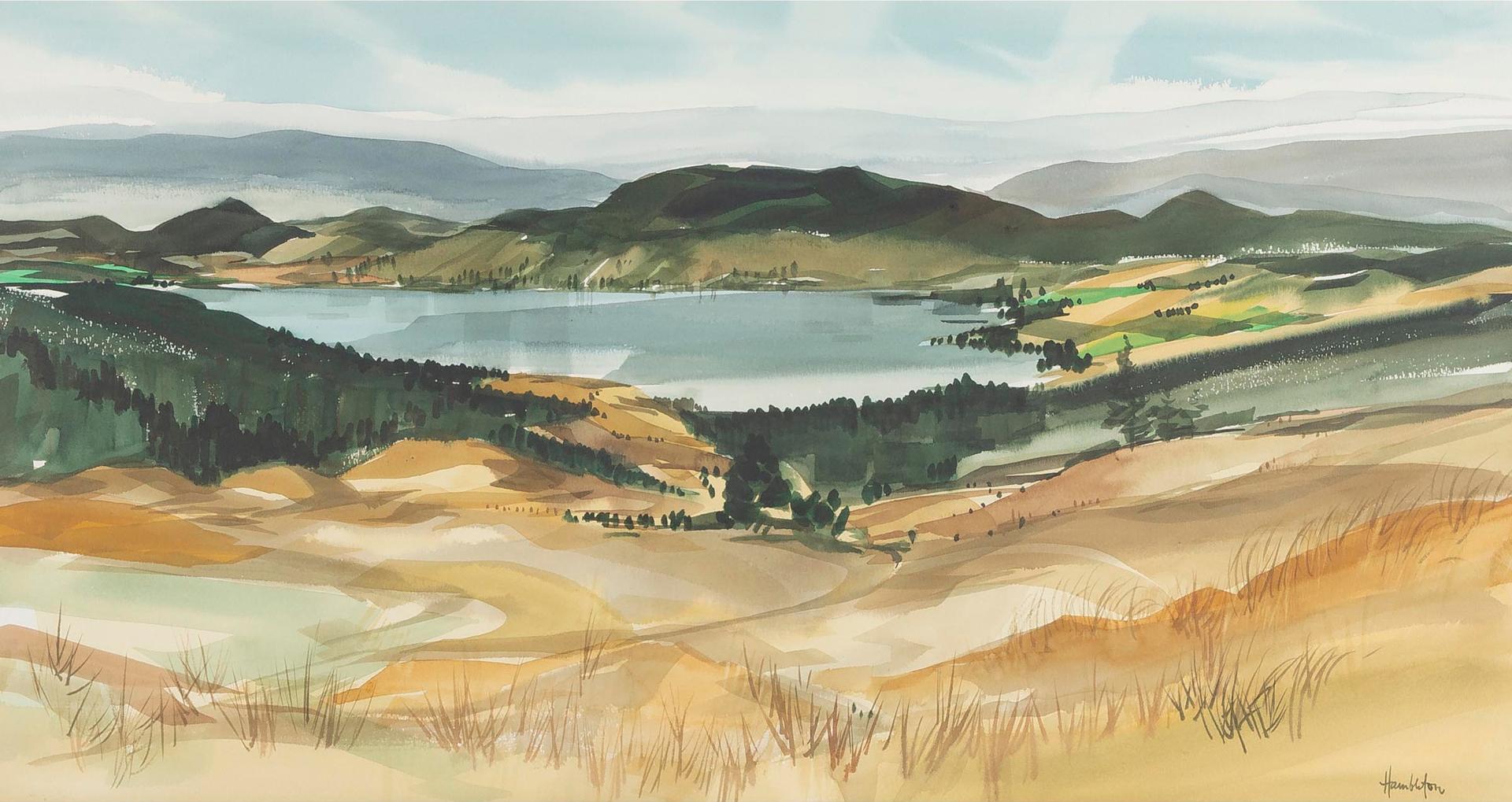 Jack Hambleton (1916-1988) - Duck Lake From Beaver Lake Road