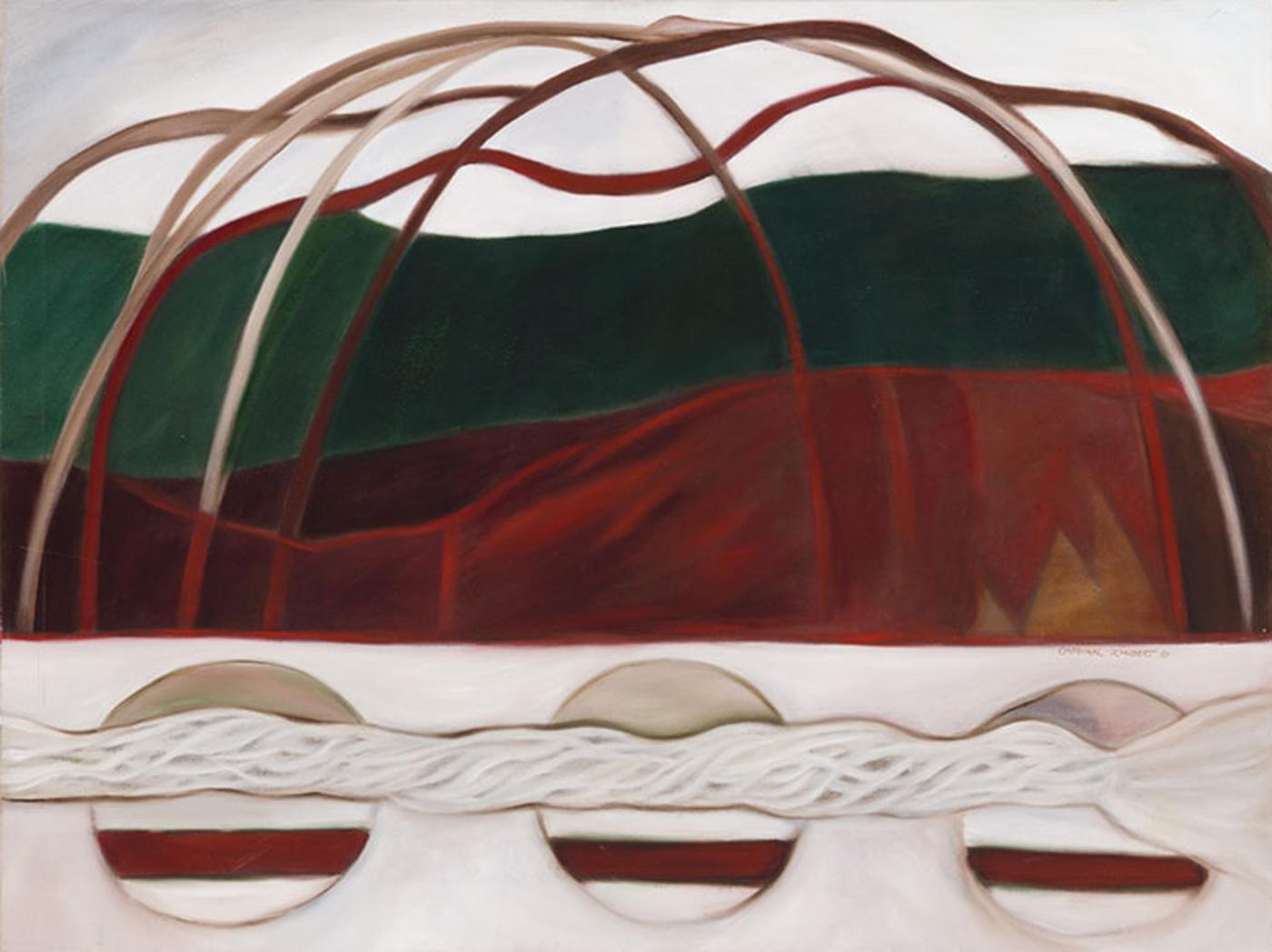 Joane Cardinal-Schubert (1942-2009) - The End of the Day - Sweat Lodge