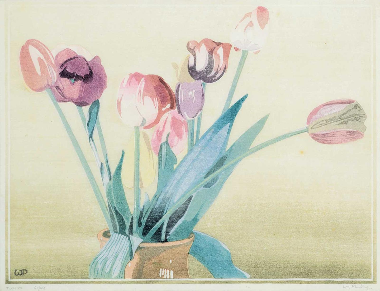Walter Joseph (W.J.) Phillips (1884-1963) - Tulips  #60/100