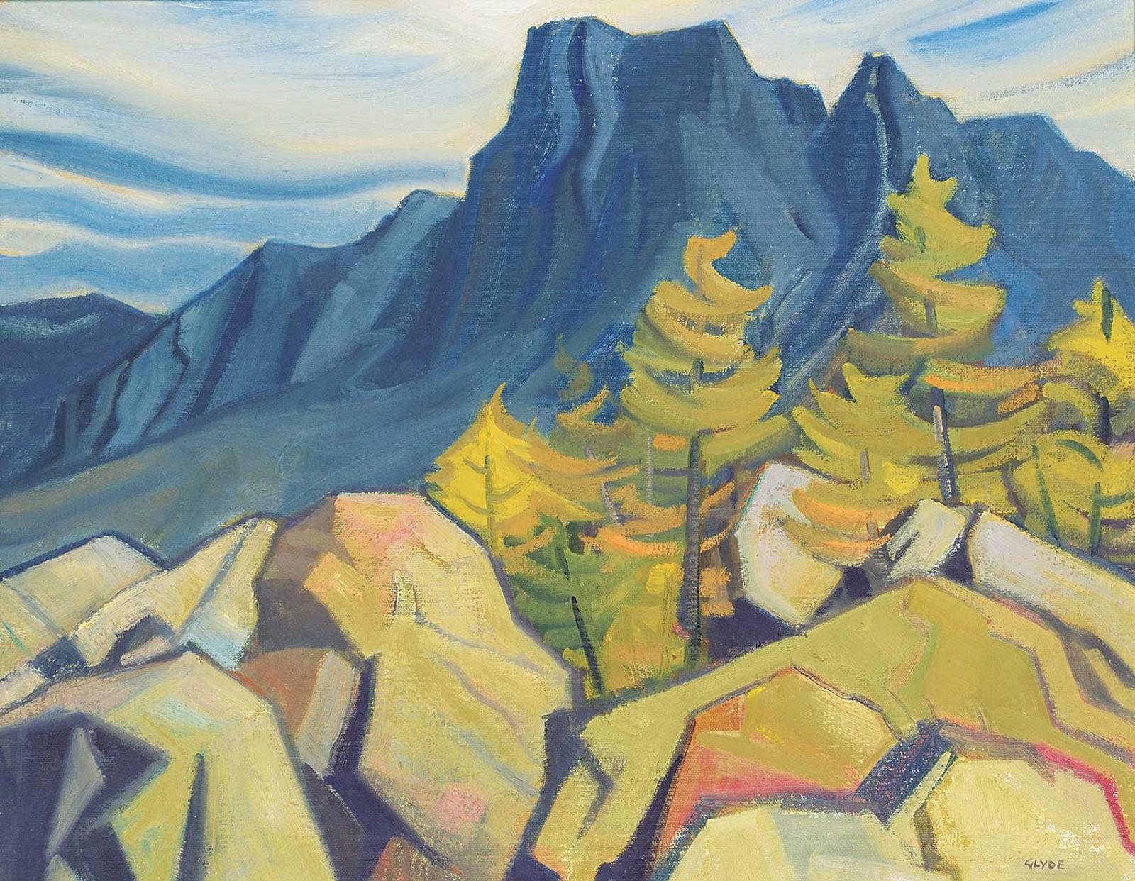 Henry George Glyde (1906-1998) - Above Emerald Lake, Canadian Rockies