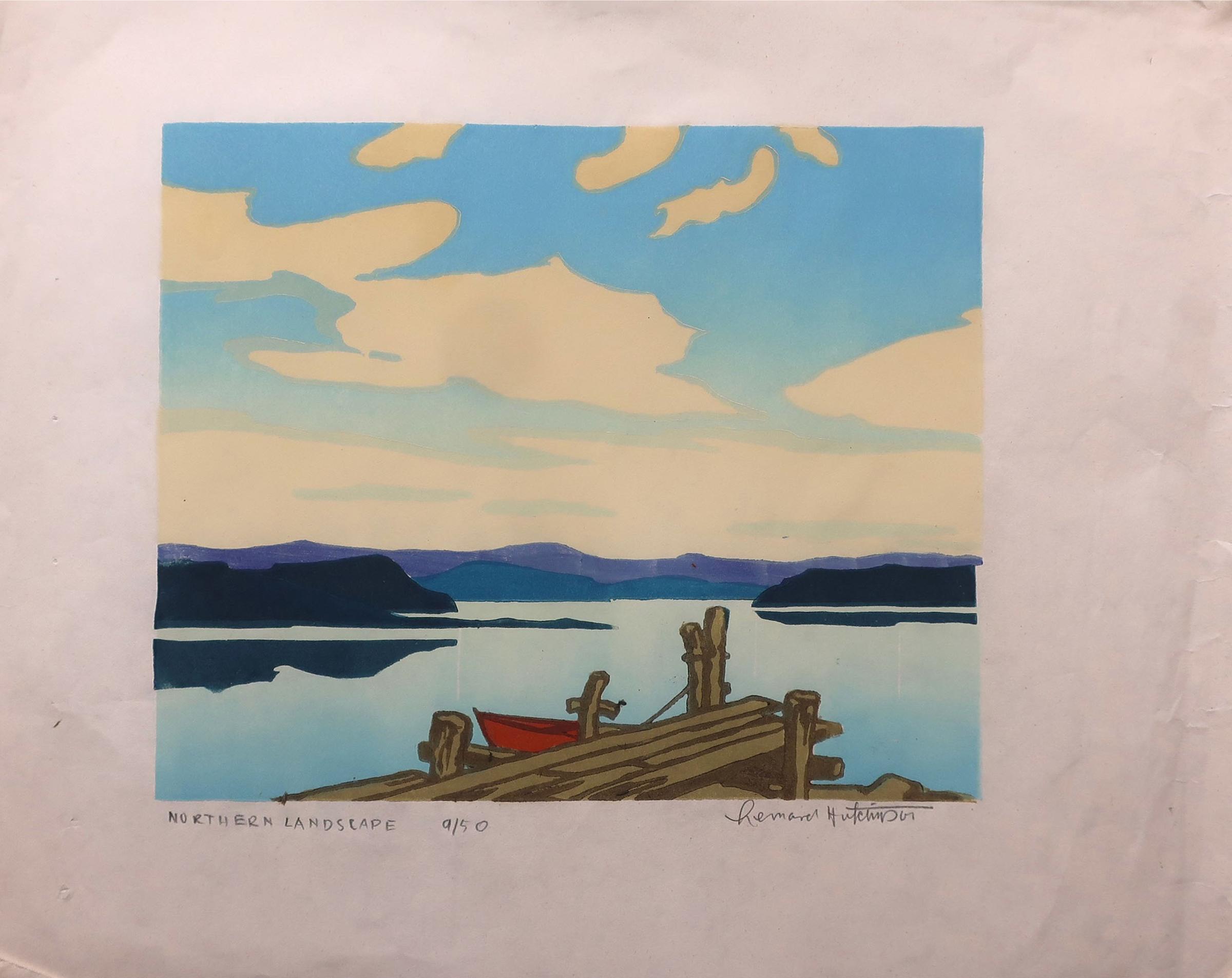 Leonard Hutchinson (1896-1980) - Northern Landscape