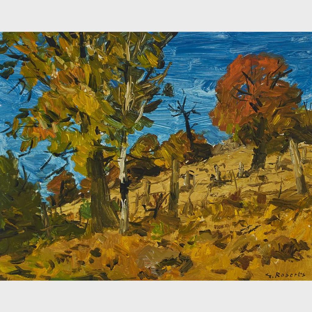 William Goodridge Roberts (1921-2001) - Autumn Landscape, Massawippi
