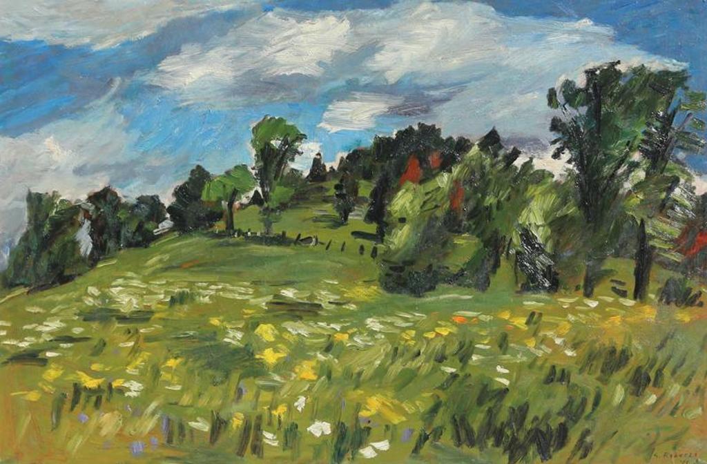 William Goodridge Roberts (1921-2001) - Windy Hill In Spring; 1950