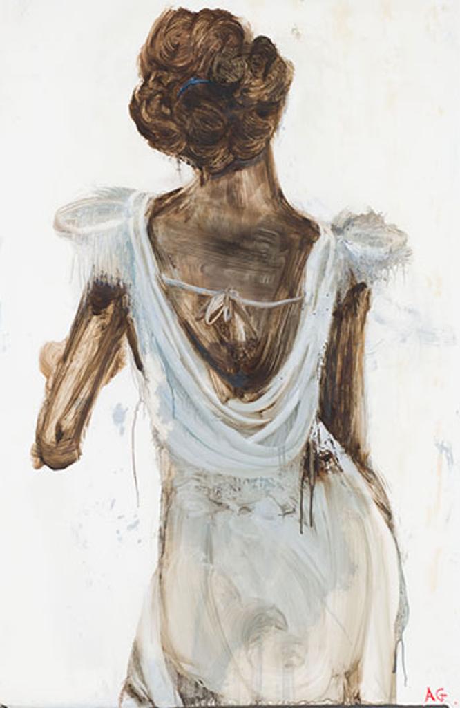 Angela Grossmann (1955) - Cool Grey Dress
