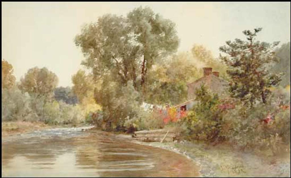Lucius Richard O'Brien (1832-1899) - Riverside Cottage