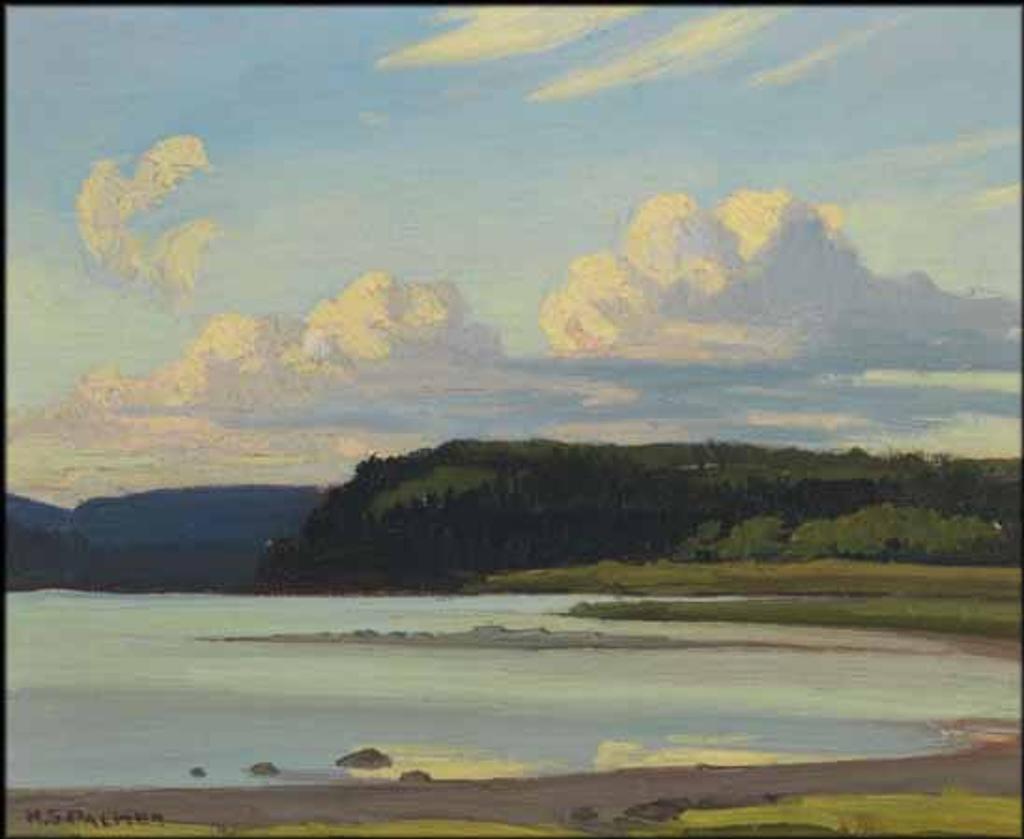 Herbert Sidney Palmer (1881-1970) - June Evening on Emma Lake, Saskatchewan