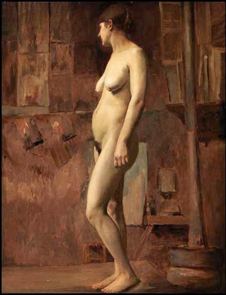 William Brymner (1855-1925) - Standing Nude