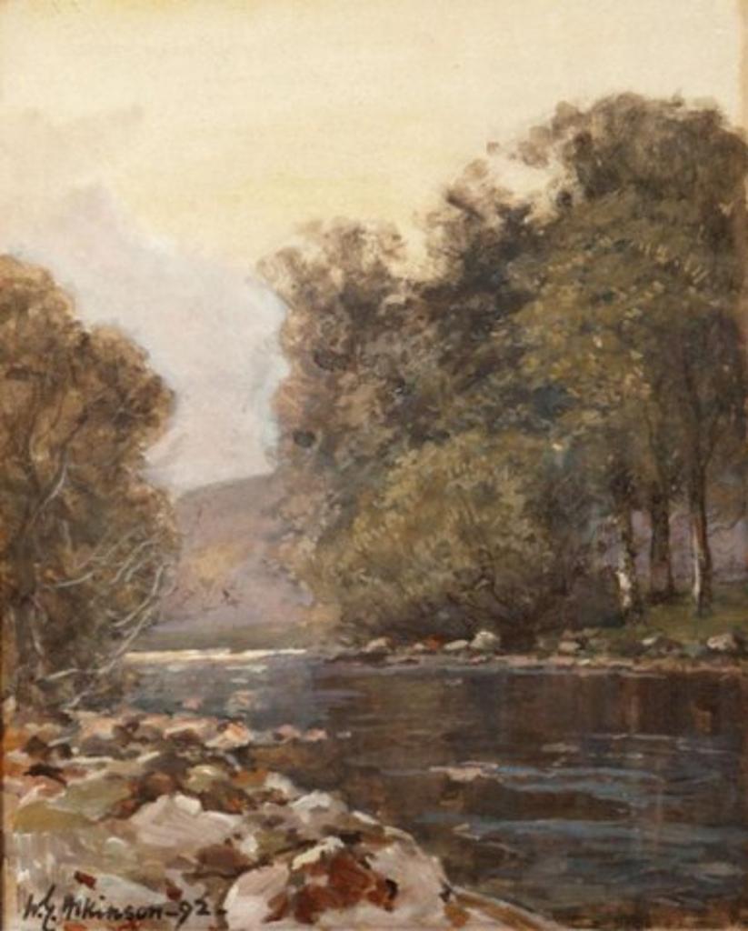 William Edwin Atkinson (1862-1926) - A Tranquil Stream