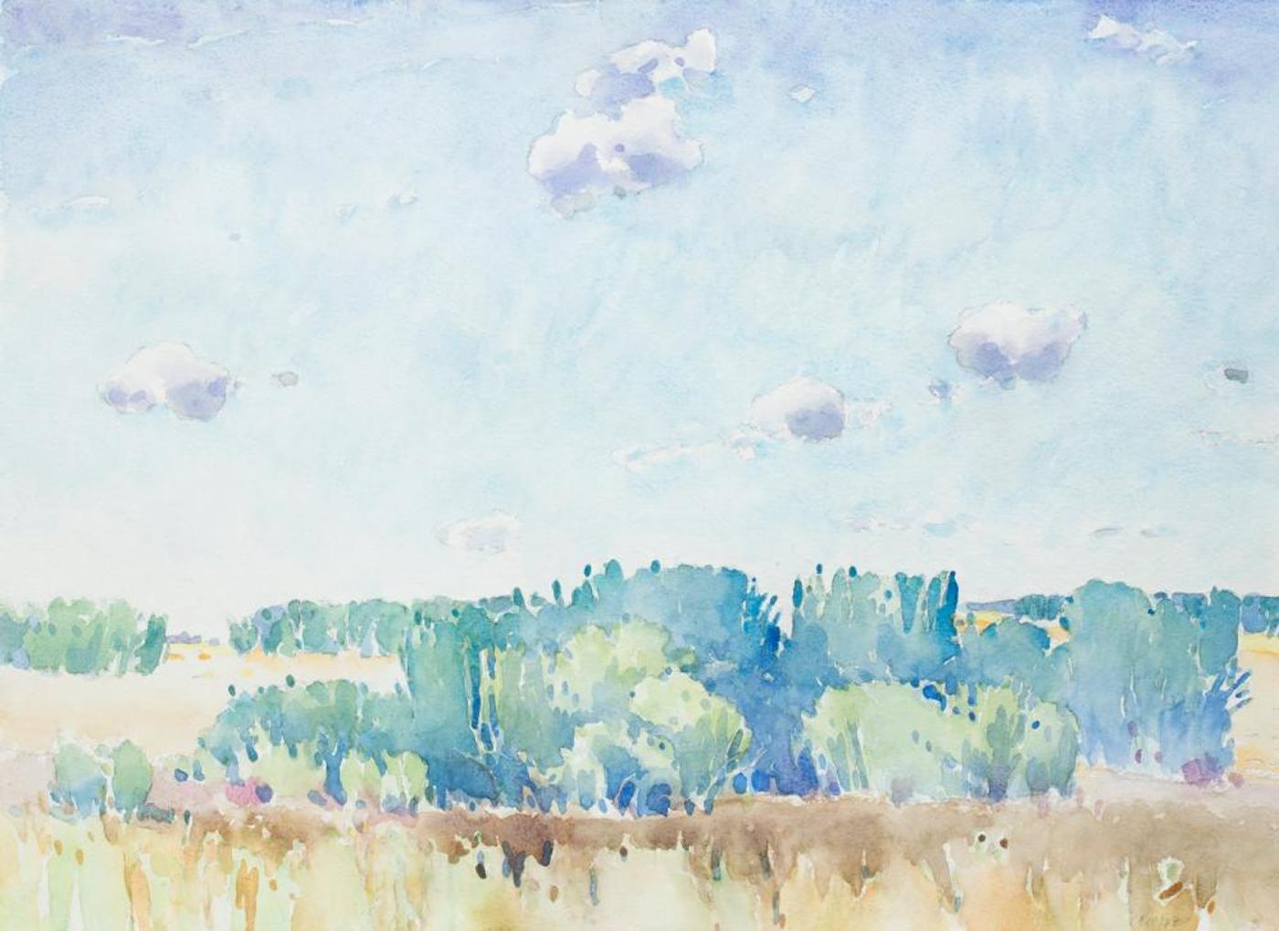 Darrell Bell (1959-2021) - Spring Landscape