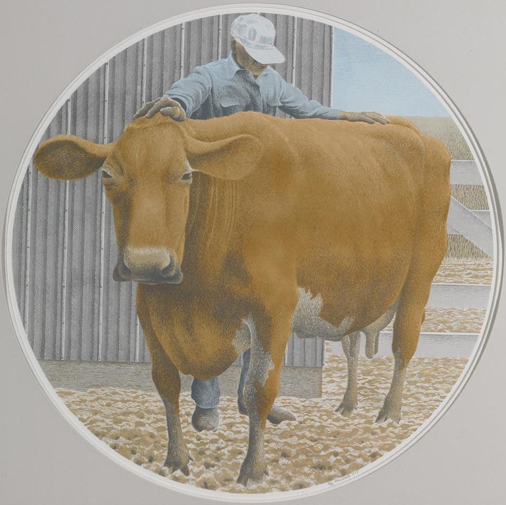 Alexander (Alex) Colville (1920-2013) - Prize Cow