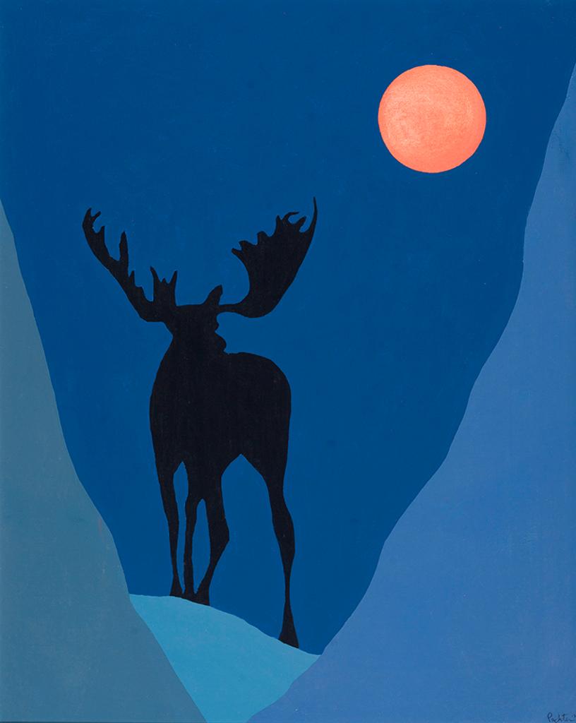 Charles Pachter (1942) - Moose Lunar II