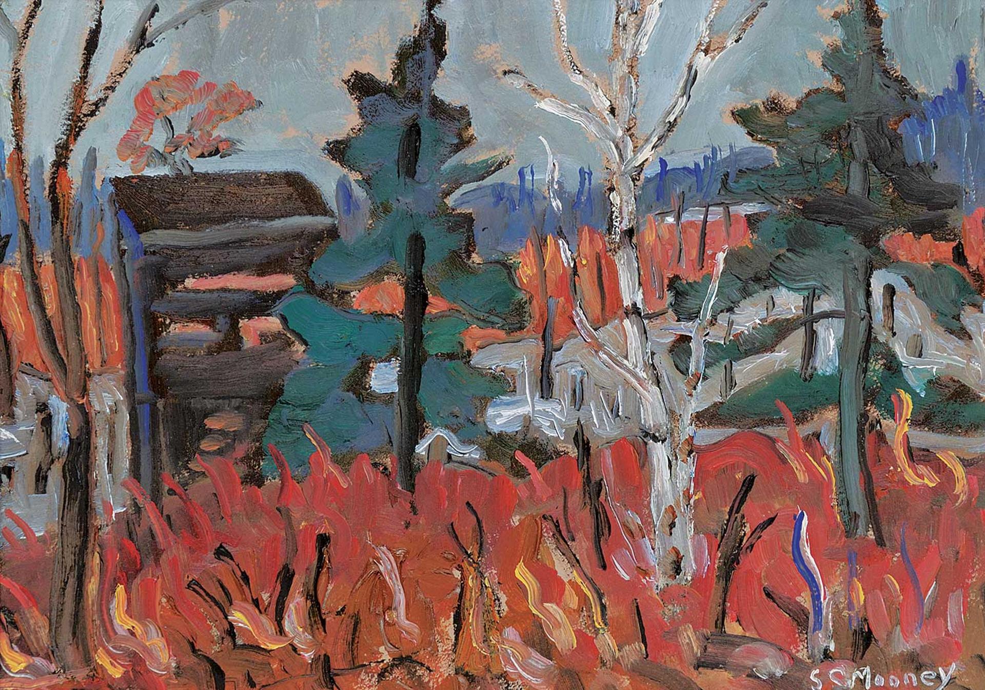 Sidney Charles Mooney (1927-1992) - Untitled - Through the Trees