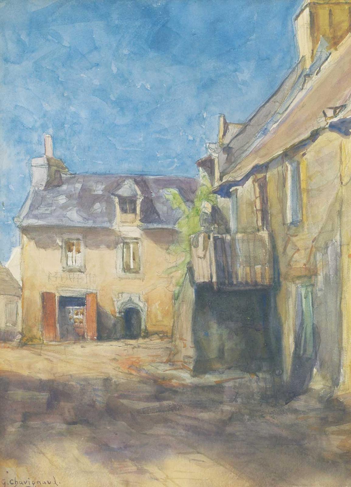 Georges Chavignaud (1865-1944) - Untitled - French Village