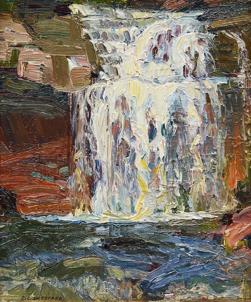 Peter Clapham (P.C.) Sheppard (1882-1965) - Waterfall