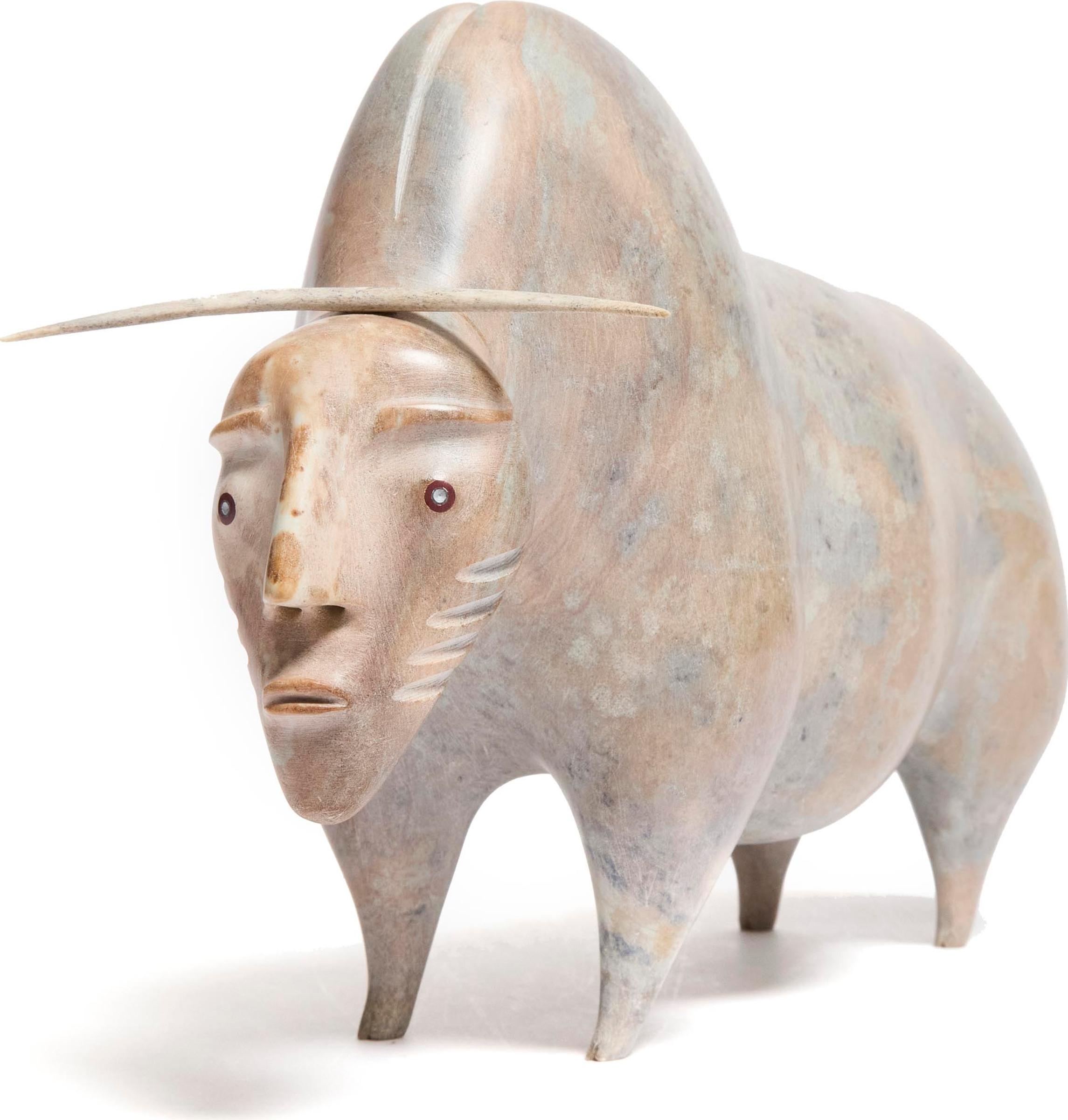 David Ruben Piqtoukun (1950) - Musk Ox Spirit, 1998