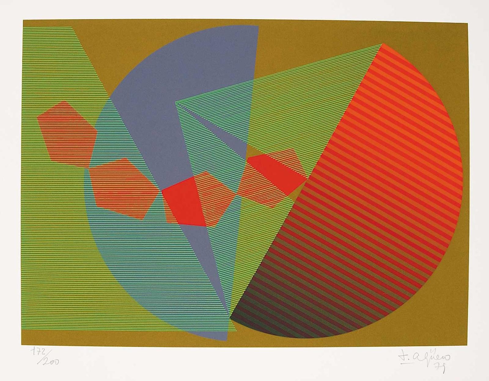 Leopoldo Torres Aguero - Untitled - Orange Sphere  #172/200