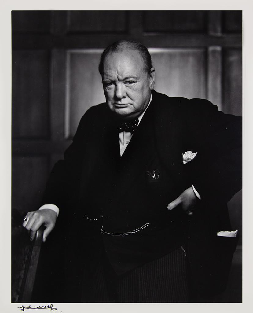 Yousuf Karsh (1908-2002) - Churchill