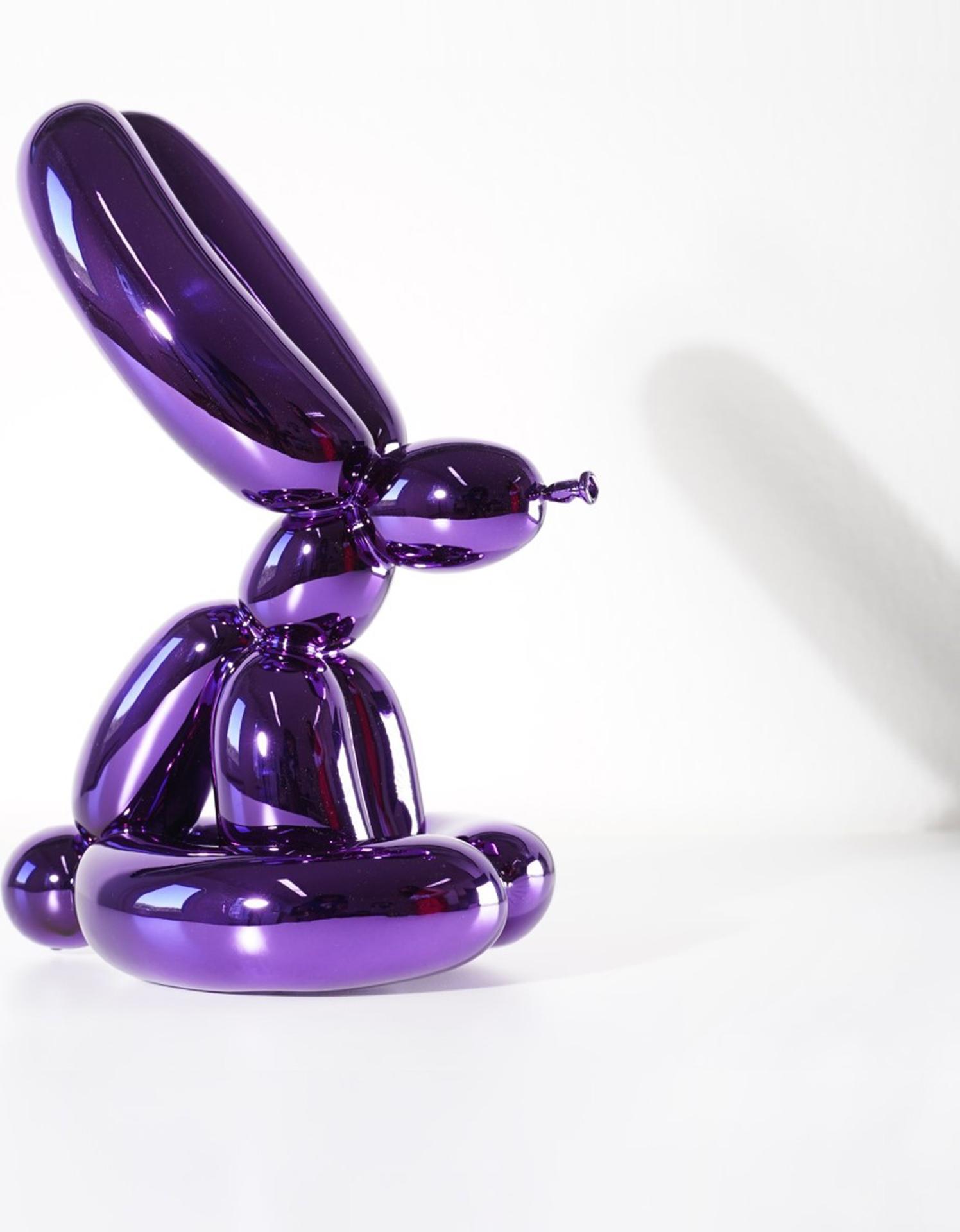 Jeff Koons (1955) - Balloon Rabbit (Violet), 2019
