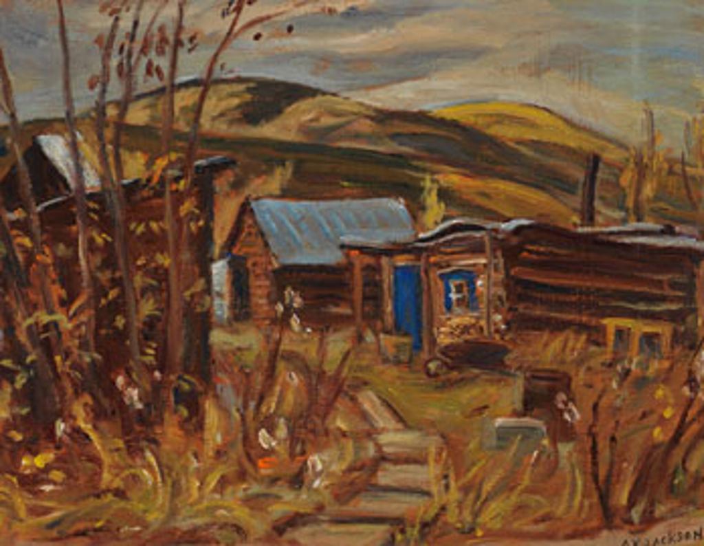Alexander Young (A. Y.) Jackson (1882-1974) - Pioneer Cabin, Dawson City, Yukon